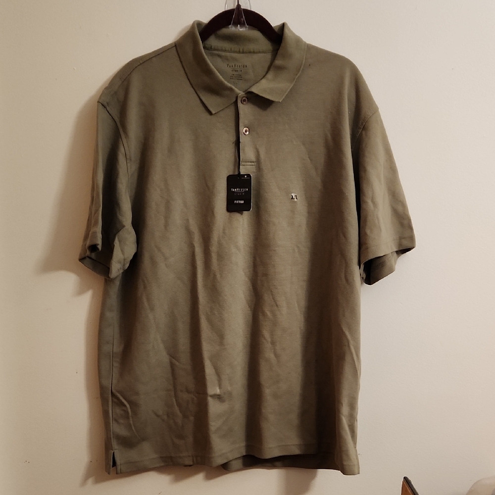 Nautica Men's Khaki Polo Shirt